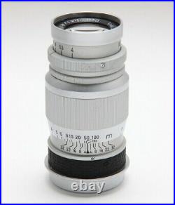 Leica Leitz 9cm f4.0 Elmar M39 Screw Mount Rangefinder Lens #35360