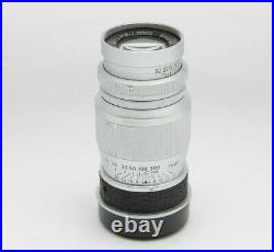 Leica Leitz 9cm f4 Elmar Screwmount M39 LTM Rangefinder Lens 26080