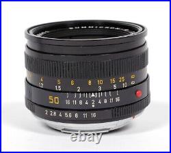 Leica Leitz Canada Summicron R 50mm F2 lens