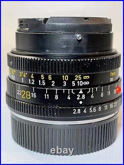 Leica Leitz ELMARIT-R 28mm f/2.8 Germany Lens SN#3039960 for Sony Fuji A7 6500