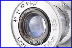 Leica Leitz Elmar 5cm F3.5 L mount LMT L39 50mm Excellent+5 from Japan#232206