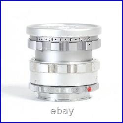 ^ Leica Leitz Elmar 65mm 3.5 M Mount Lens with OTZFO GC