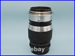 Leica Leitz Elmar 90mm F/4 Lens for Leica L39 WithRear cap Excellent from Japan