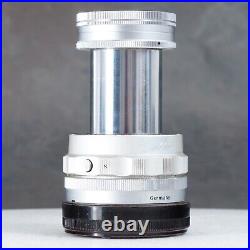 Leica Leitz Elmar 9cm (90mm) f/4 Collapsible M Mount Lens (#1504)