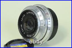 Leica Leitz Elmar Summicron Canada 3.5/50 mm RF M39 Lens Zeiss Eleitz Wetzlar