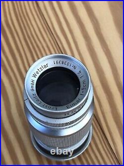 Leica Leitz Elmar f= 9cm (90mm) 14