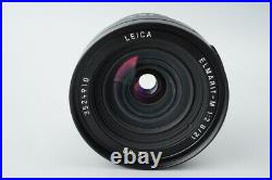 Leica Leitz Elmarit M 21mm f2.8 f/2.8 E60 Lens (11134), Black with Lens Hood 12543