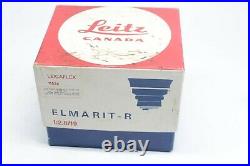 Leica Leitz Elmarit-R 19mm F/2.8 withLens Hood and Original Box #2736403