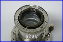 Leica / Leitz Hektor 2,5 / 5 cm Objektiv M39 gebraucht 94809