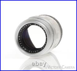 Leica Leitz Rare Elmarit 90mm f2.8 L39 Screw Mount Prime Lens
