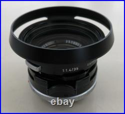 Leica Leitz SUMMILUX-M 35mm f/1.4 Lens with Genuine Lens Hood from Japan