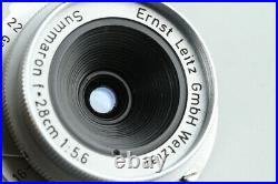 Leica Leitz Summaron 28mm F/5.6 Lens for Leica L39 #30722 C1