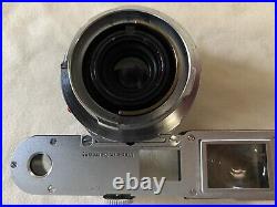 Leica Leitz Summaron 35mmF3.5 lens with googles and case