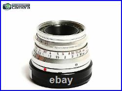 Leica Leitz Summaron M 35mm F/2.8 Lens Chrome EX