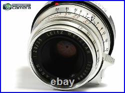 Leica Leitz Summaron M 35mm F/2.8 Lens Chrome EX