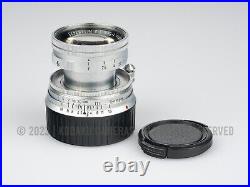 Leica Leitz Summicron 50mm 5cm F2 Lens chrome M mount collapsibe READ