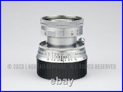 Leica Leitz Summicron 50mm 5cm F2 Lens chrome M mount collapsibe READ