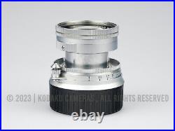 Leica Leitz Summicron 50mm 5cm F2 Lens chrome M mount collapsibe READ