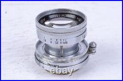 Leica Leitz Summicron 5cm 50mm f/2 Collapsible Lens LTM (CLA'd by YYE) #D81555