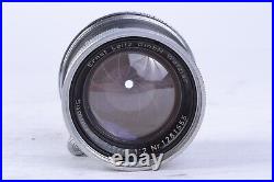 Leica Leitz Summicron 5cm 50mm f/2 Collapsible Lens LTM (CLA'd by YYE) #D81555