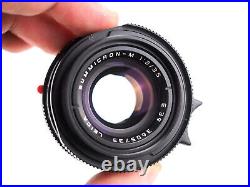 Leica Leitz Summicron-M 35mm f/2.0 King of Bokeh