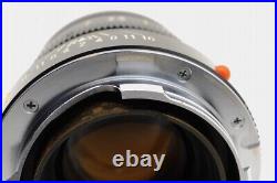 Leica Leitz Summicron-M 50mm f/2 Lens Ver 3rd Canada Near Mint With Caps