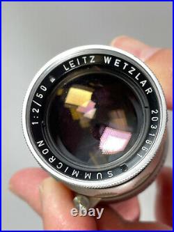 Leica Leitz Summicron M 50mm f/2 Rigid