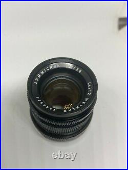 Leica Leitz Summicron-M 50mm f2 Type 3 lens Made in Germany M mount