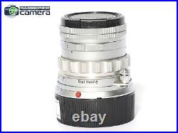Leica Leitz Summicron M 5cm 50mm F/2 Lens Rigid Ver. 1 MINT