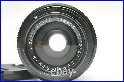 Leica Leitz Summicron-R 35mm F2.0 Lens 3-Cam for Sony Fuji Mirror-less A7