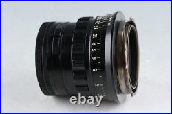 Leica Leitz Summicron Rigid 50mm F/2 Black Painted By Kanto Camera #37064 T