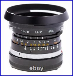 Leica Leitz Summilux M 35 MM For 1,4 Black / 11870 / Leica Service 06.09.2023