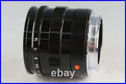 Leica Leitz Summilux-M 50mm F/1.4 Black Paint Lens CLA By Kanto Camera #50385 T