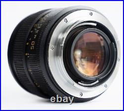 Leica Leitz Summilux-R f/1.4 50mm Lens 3 Cam 2nd ver. E55 SLR Leica-R mount Exc