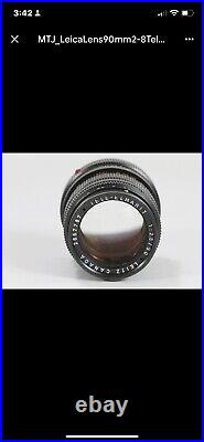 Leica Leitz Tele Elmarit M 90mm F2.8 lens m Canada, No. 2667787