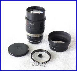 Leica Leitz Thambar 90mm f2.2 Soft Focus Lens, Spot Filter, Hood, Caps & Case