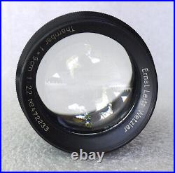 Leica Leitz Thambar 90mm f2.2 Soft Focus Lens, Spot Filter, Hood, Caps & Case