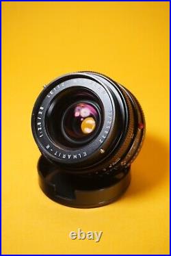 Leica Leitz Wetzlar 28mm F2.8 Elmarit-R Wide Angle Lens