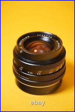 Leica Leitz Wetzlar 28mm F2.8 Elmarit-R Wide Angle Lens