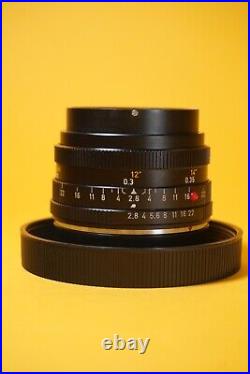 Leica Leitz Wetzlar 28mm F2.8 Elmarit-R Wide Angle Lens