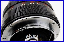 Leica Leitz Wetzlar ELMARIT-R 28mm f/2.8 Lens 3 cam Near Mint- withLens Hood