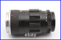 Leica Leitz Wetzlar Elmarit M 90mm f/2.8 Telephoto Lens Black From JAPAN #EM39