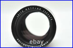 Leica Leitz Wetzlar Elmarit R 135mm f/2.8 Portrait Lens Germany SN 2363470
