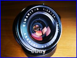 Leica Leitz Wetzlar Elmarit R 28mm f2.8 3cam lens