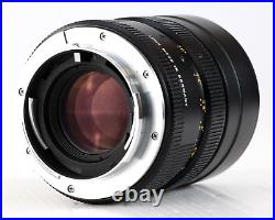 Leica Leitz Wetzlar Elmarit-R 90mm f/2.8 3 cam MF Portrait Lens with Leather Case