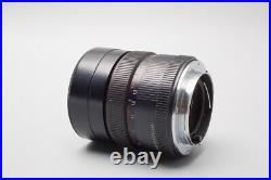 Leica Leitz Wetzlar Elmarit-R 90mm f/2.8 Lens, 3 Cam, Black For R Mount