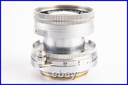 Leica Leitz Wetzlar Summicron 5cm 50mm f/2 Lens for M39 Screw Mount with Cap V11