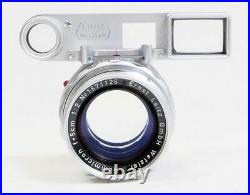 Leica Leitz Wetzlar Summicron 5cm f/2.0 DR with Goggles MUST READ! (0707)