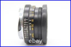 Leica Leitz Wetzlar Summicron C 40mm f/2 Film Camera Lens From JAPAN USED F/S