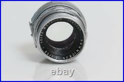 Leica Leitz Wetzlar Summicron-M 50mm F/2 Dual Range DR f2 Lens UGLY